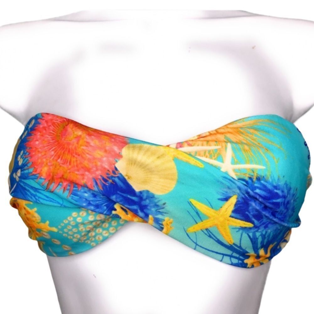 Luli Fama Bandeau Bikini Top